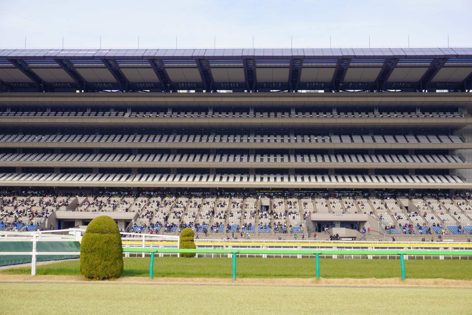 競馬場スタンド